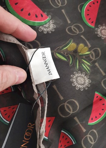 Beden Koyu Kahverengi Drapeli Kadın Şal