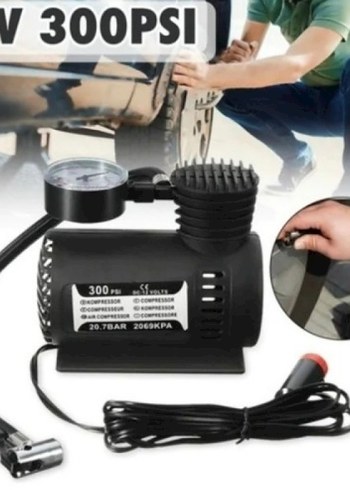 300 PSI Siyah Taşınabilir Kompresör