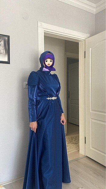 Abiye tesettür elbise
