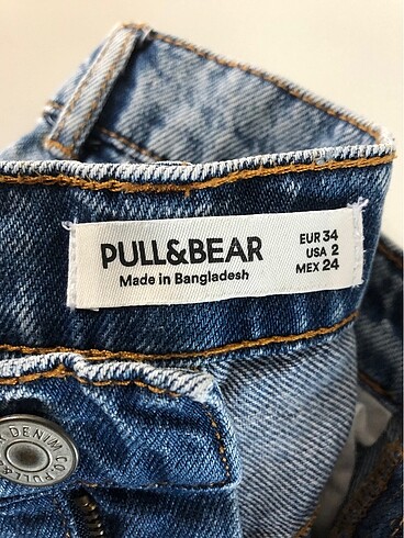 34 Beden Kot pantolon. Pull&Bear. Xs .