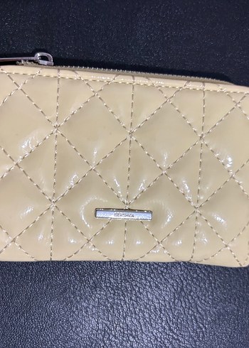 Bershka Sari Kapitone Fermuarli Sik Cuzdan