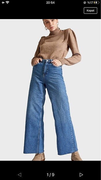 wide leg jean