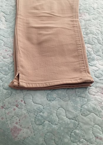 C&A Bej Kadın Midi Kumaş Pantolon