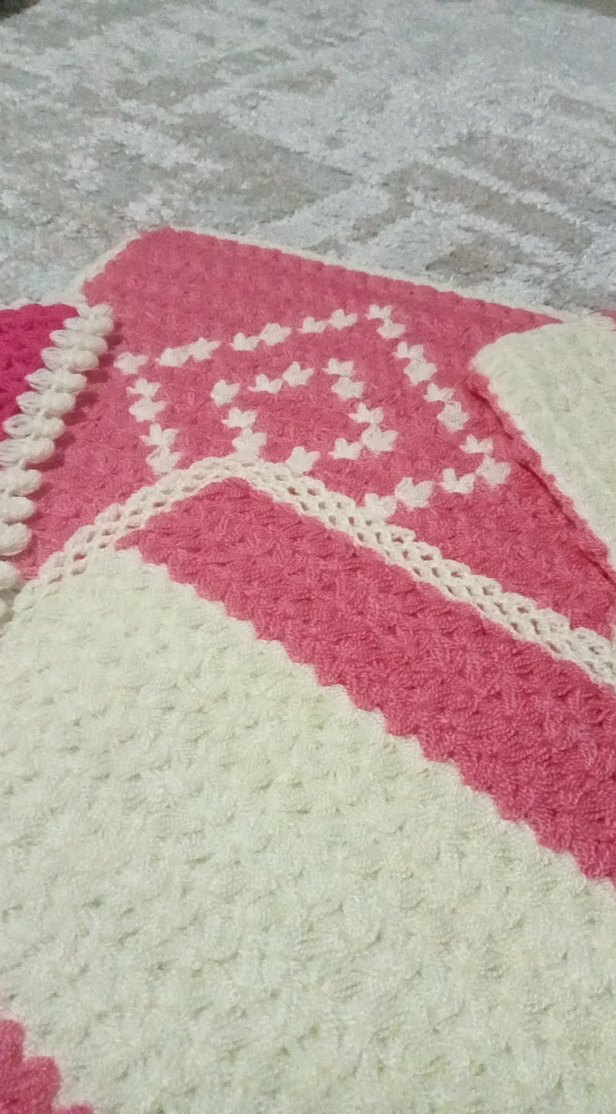 Pembe ve krem renkli banyo süngeri seti - Görsel 3