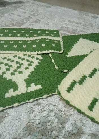 Yeşil Banyo Süngeri Seti - Görsel 3