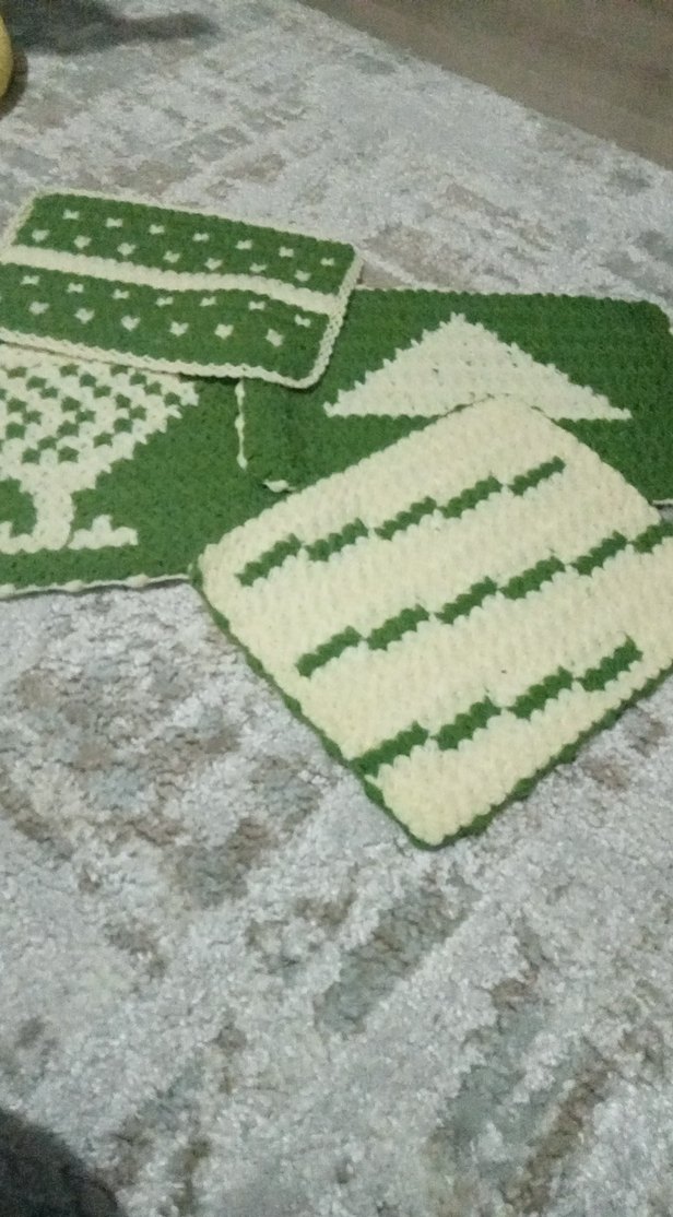 Yeşil Banyo Süngeri Seti - Görsel 2