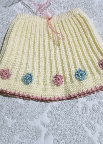 el örgüsü kız çocuk etek - Görsel 2