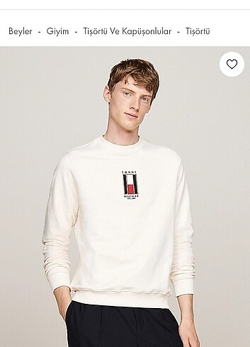 l/xl Beden Tommy Hilfiger Sweatshirt