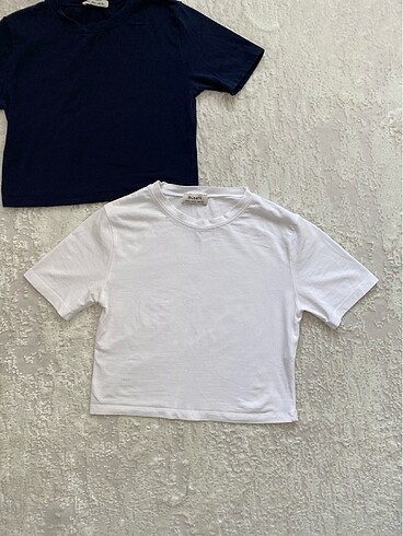 Diğer Lacivert beyaz tshirt