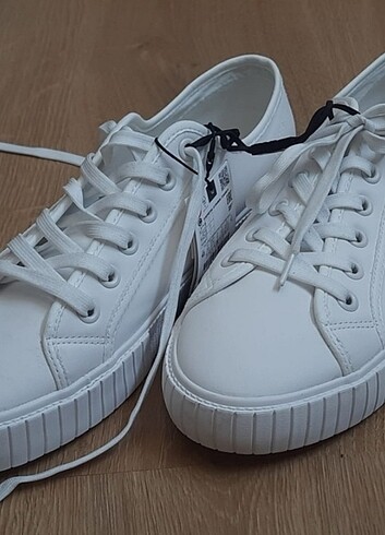 Zara Beyaz Sneakers Ayakkabı 42