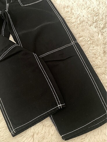 m Beden siyah Renk H&M siyah çizgili pantolon