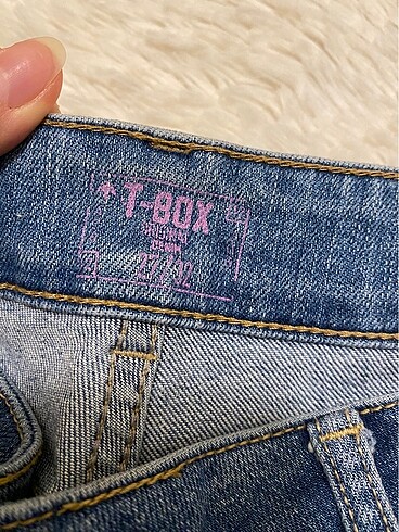 s Beden mavi Renk T box jean