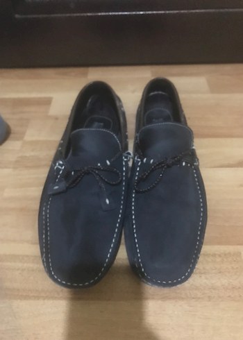 İnci Marka 45 Numara LacivertSüet Erkek Loafer Ayakkabı