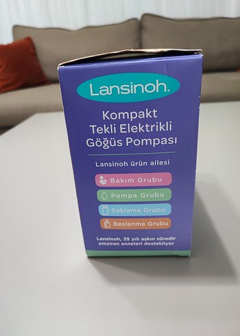 Lansinoh Kompakt Tekli Elektrikli Göğüs Pompası