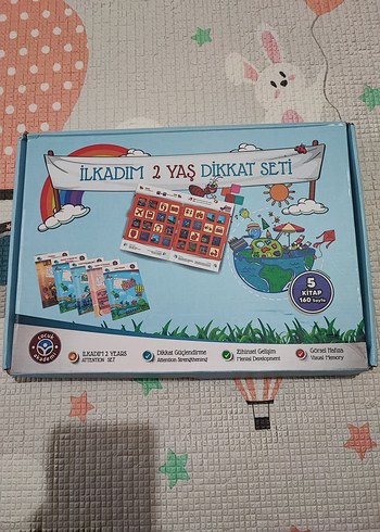 İlkadım 2 Yaş Dikkat Seti - 5 Kitap
