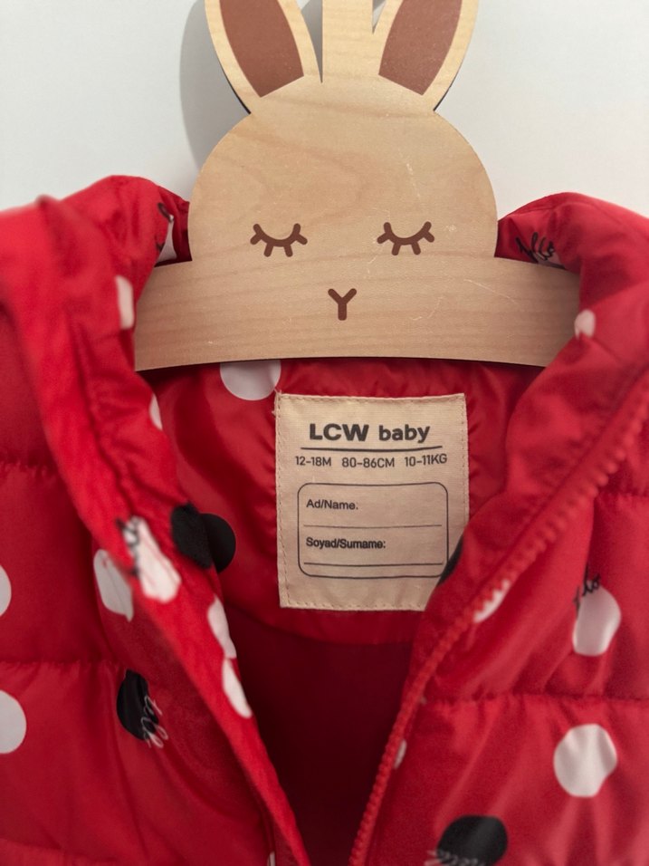 Kız Çocuk Renkli Desenli Fermuarlı Yelek - Görsel 3