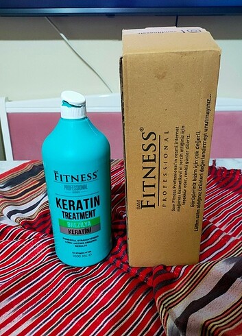 Fitness keratin saç bakım