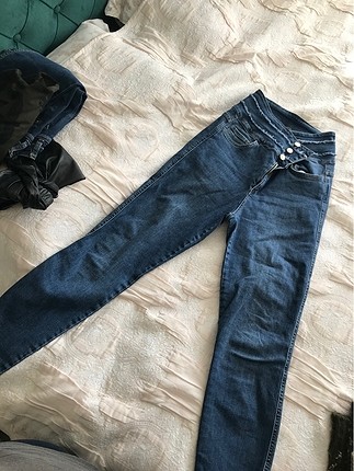 Yüksek bel jean