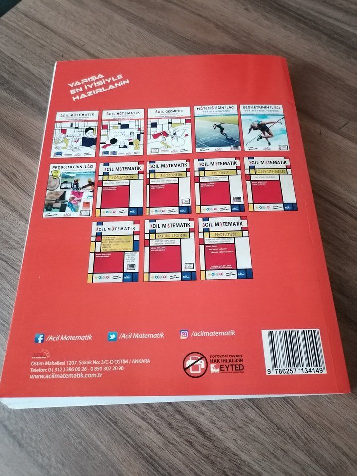 Acil Matematik TYT Soru Bankası - Görsel 2