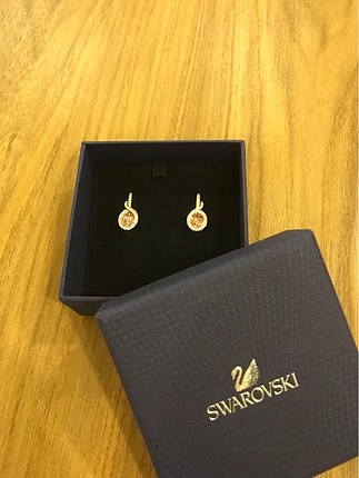 Swarovski Pembe Küpe