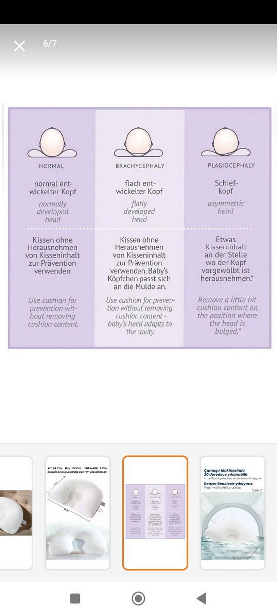 Düz kafa yastığı - Görsel 3