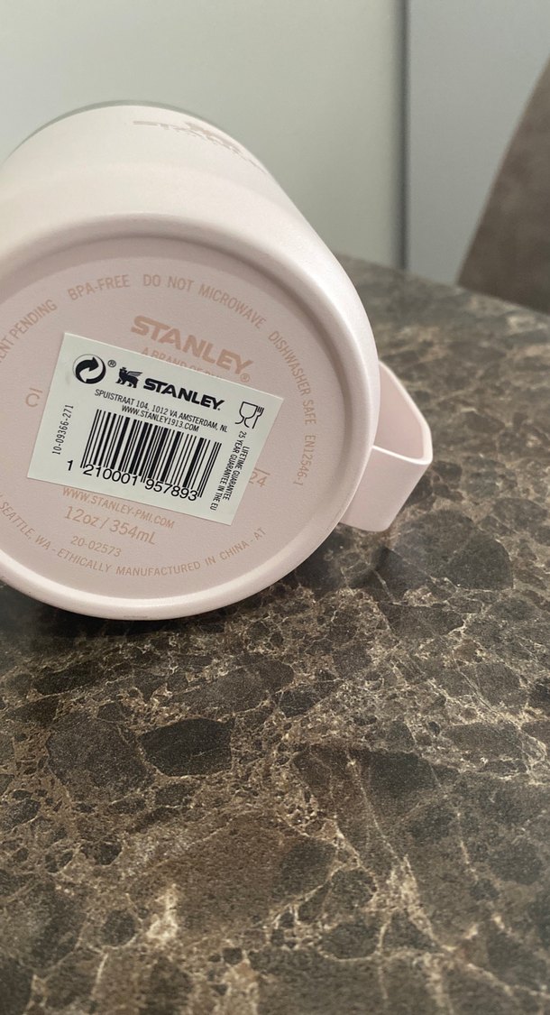 Pastel Pembe Stanley Termos Kupa - Görsel 2