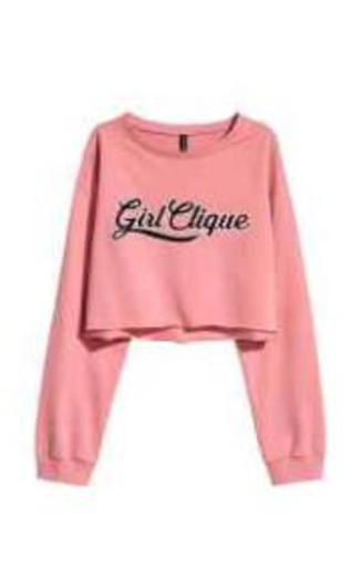 Hm kısa sweatshirt