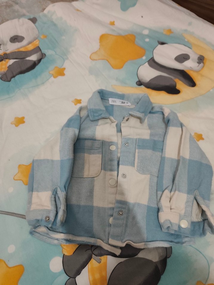 Çocuk Çok Renkli Düğmeli Ceket - Görsel 2