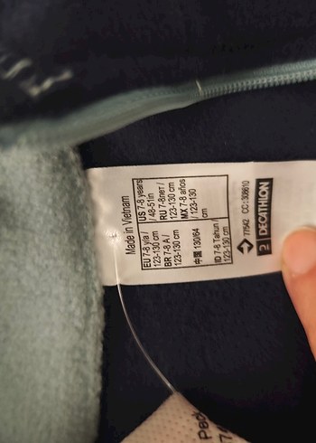 Erkek Lacivert Fermuarlı Yarım Fermuarlı Sweatshirt - Görsel 2