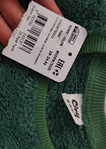 Koyu Yeşil Peluş Oyuncak Ayıcık civil - Görsel 3