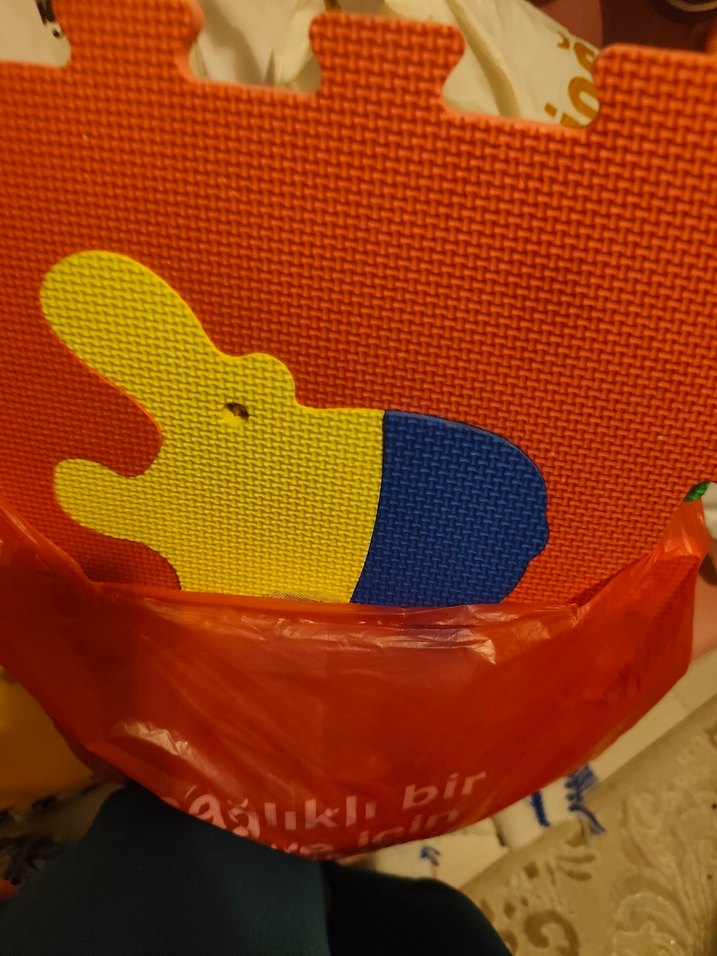 Renkli Plastik Bebek Oyun Matı- 20 tane - Görsel 3