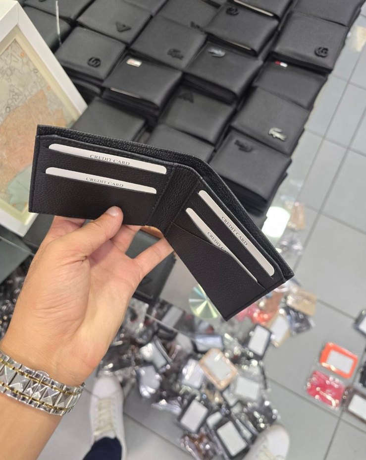 Siyah Erkek Cüzdanları - Sokak Stili - Görsel 2