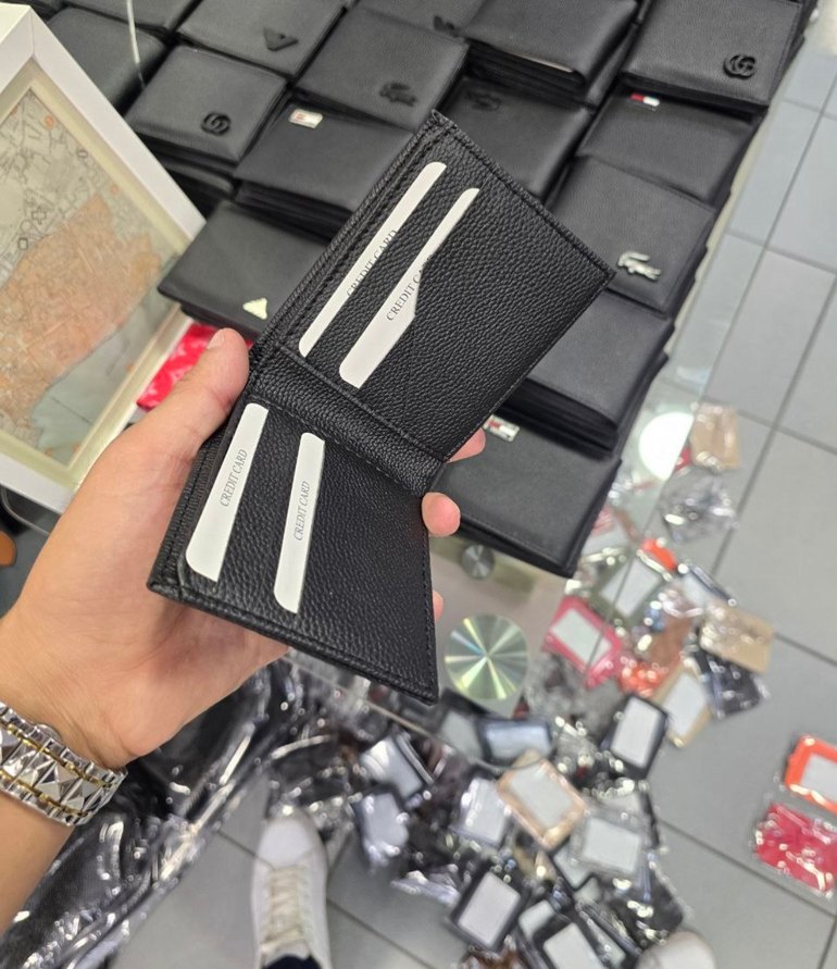 Siyah Erkek Cüzdanları - Sokak Stili - Görsel 3