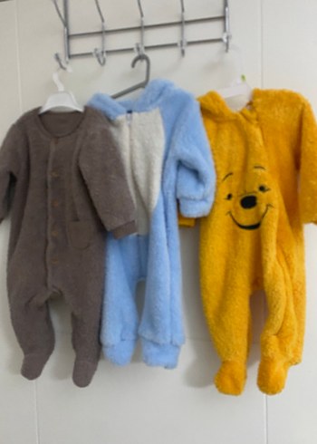 3Lü bebek dış giyim polar - Görsel 2