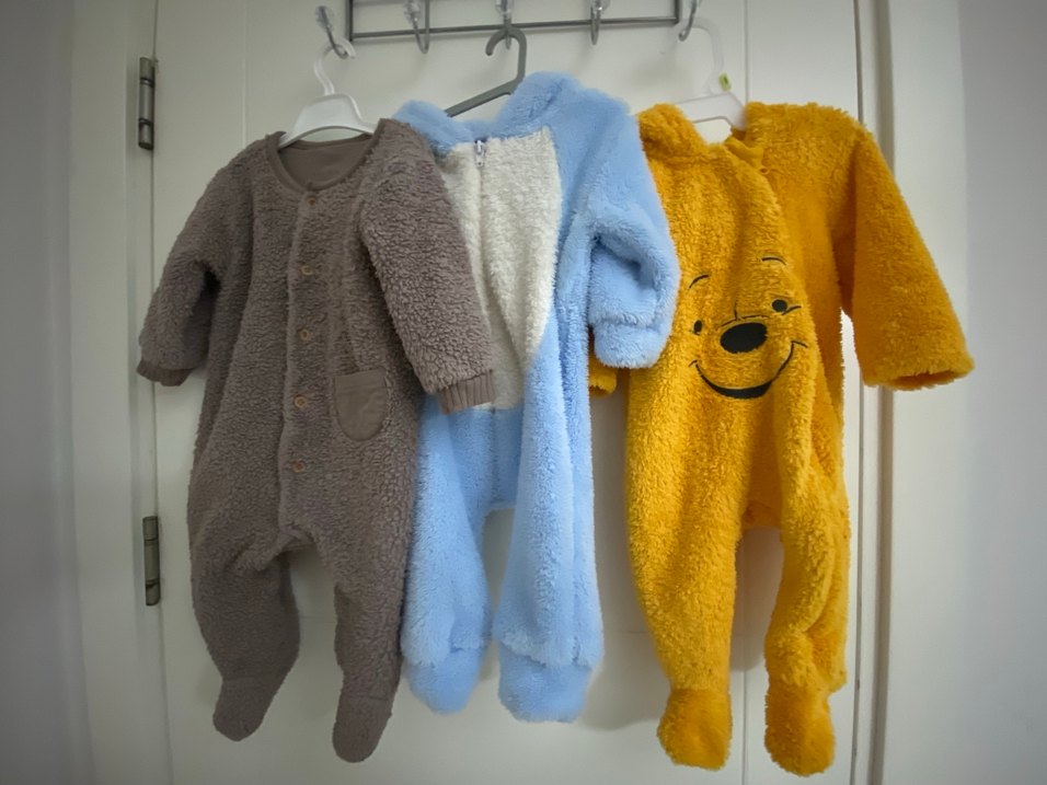 3Lü bebek dış giyim polar - Görsel 5