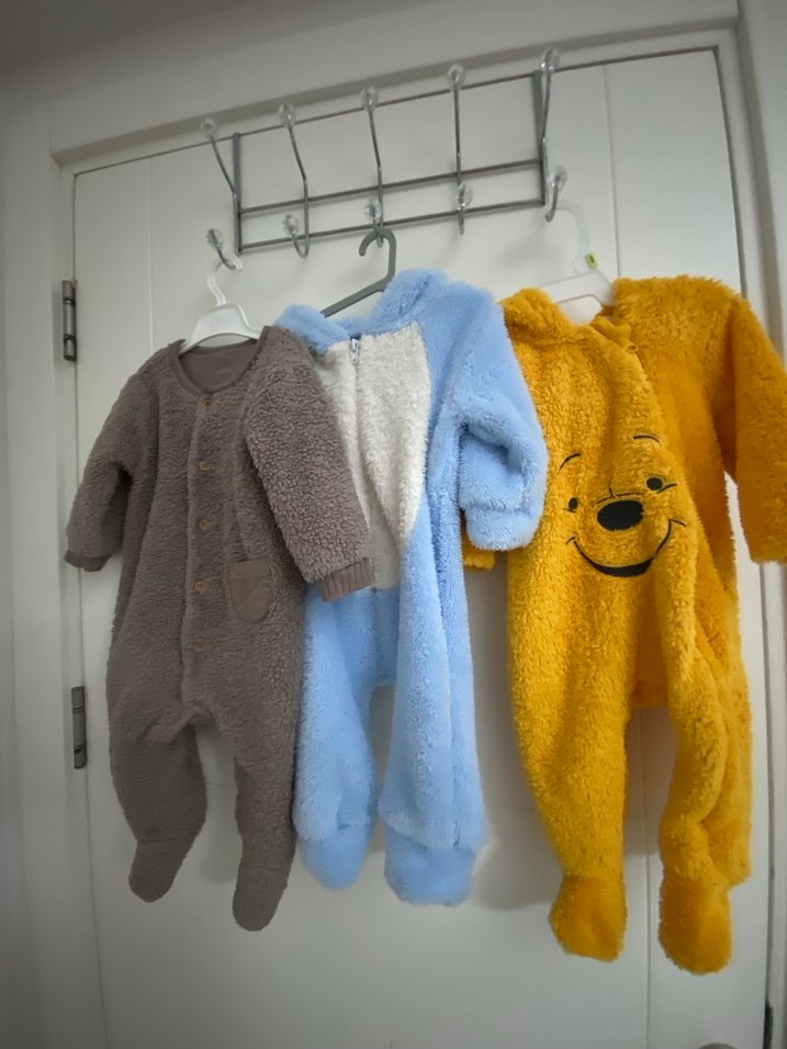 3Lü bebek dış giyim polar - Görsel 3