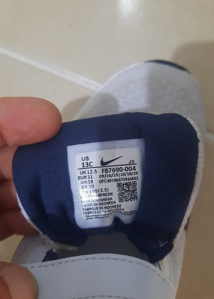 Ojn.Nike çocuk spor ayakkabı  - Görsel 4