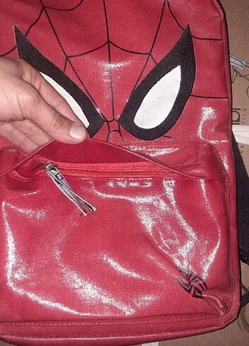  Beden Koton spiderman lisansli cocuk sirt çantasi