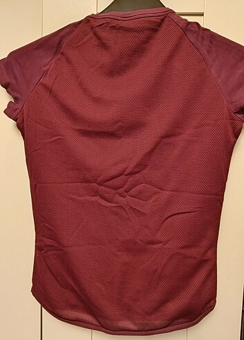 s Beden bordo Renk Bikkembergs marka spor tişörtü