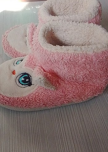 Kızlar için Pembe Peluş Ev botu 29-30 numara - Görsel 2