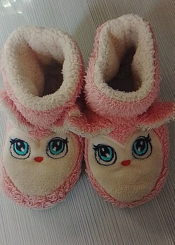 Kızlar için Pembe Peluş Ev botu 29-30 numara - Görsel 4