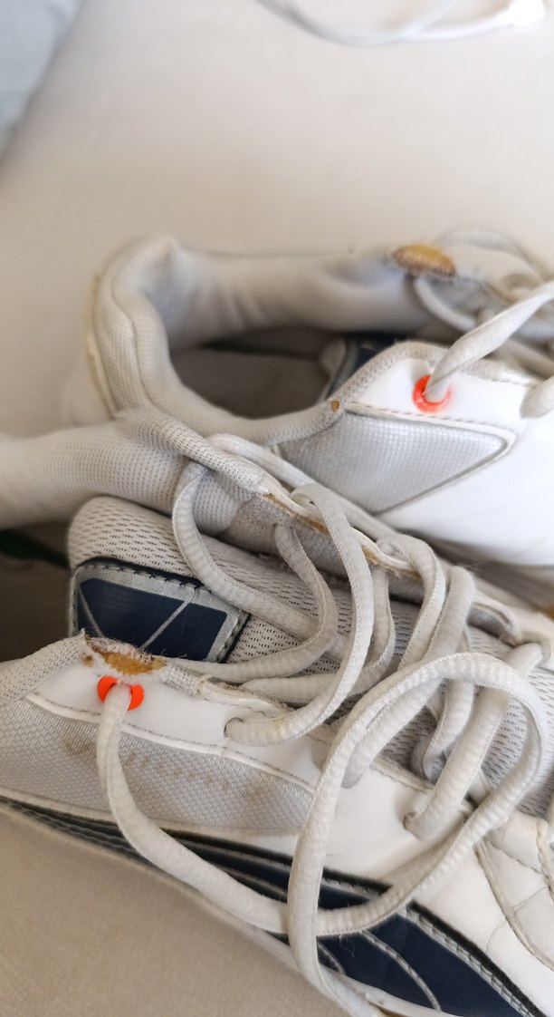 Beyaz Gri Spor Ayakkabı Puma marka orjinal - Görsel 3