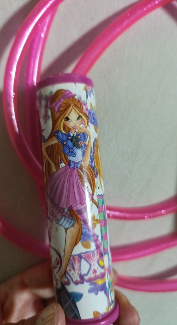 Baskılı Pembe Atlama İpi - Görsel 3