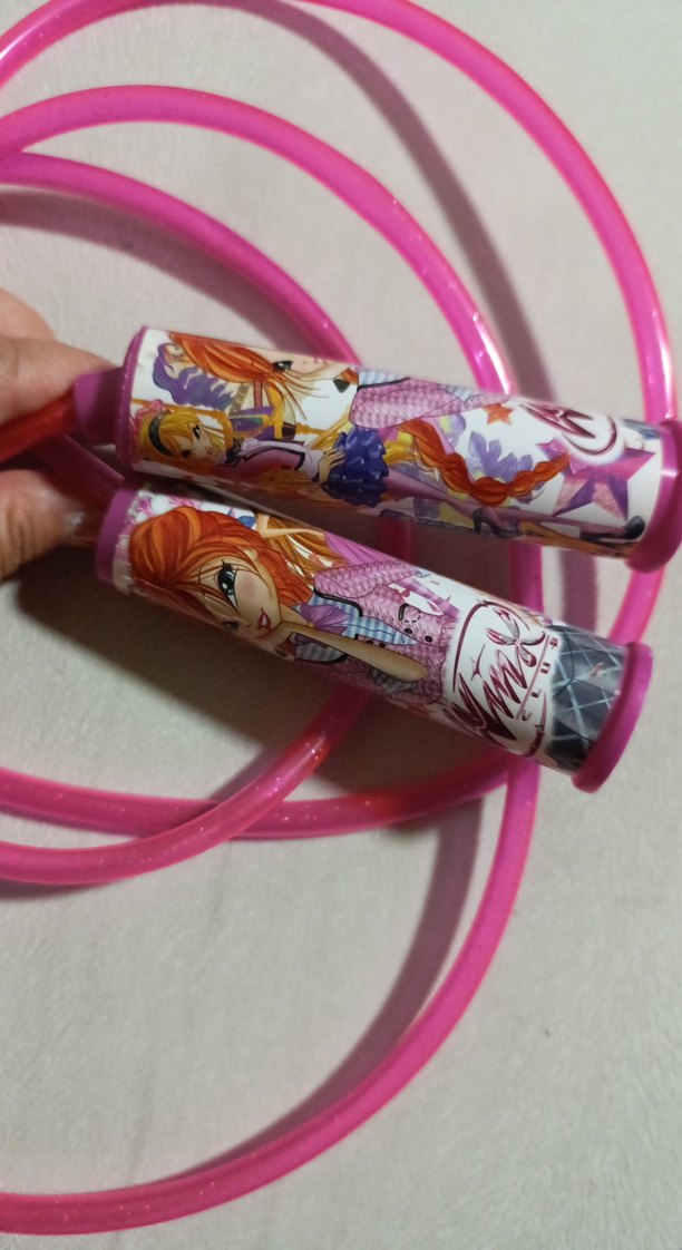 Baskılı Pembe Atlama İpi - Görsel 4