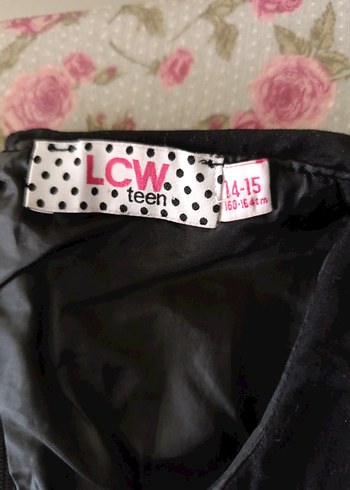 Düğmeli, Yakalı Pembe Desenli Bolero - Görsel 2