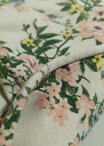 Çiçek Desenli Kız Tayt - Görsel 5