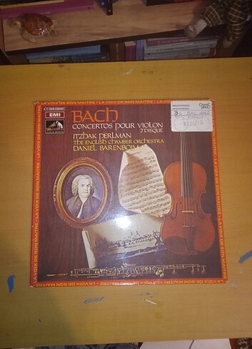 bach keman konçertoları perlman & barenboim