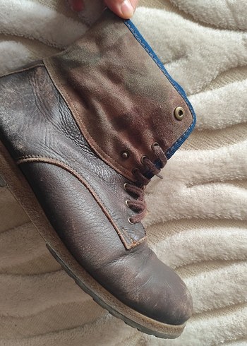 Kahverengi Tokalı Erkek Botları boyanak birtek sorunu yok - Görsel 2