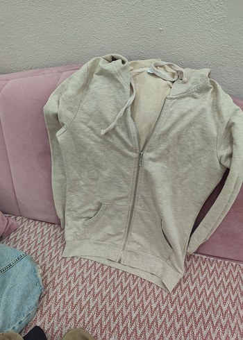 Bej V Yakalı Hamile Midi Hırka - Görsel 3