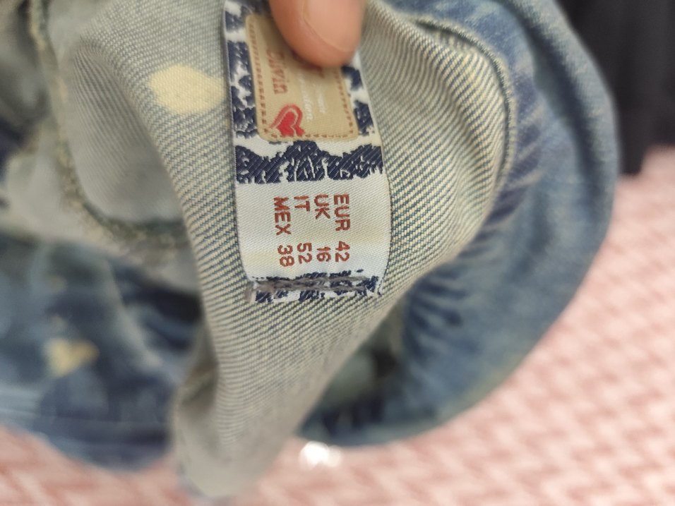 Düğmeli Mavi Kadın Kot Yelek - Görsel 2